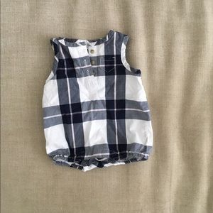 Janie & Jack Boys Romper